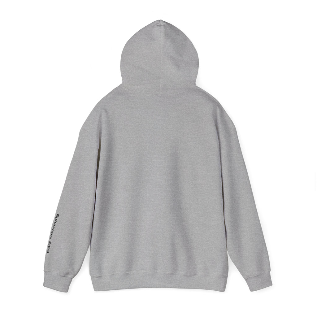 saved by grace, through faith..., Ephesians 2:8-9 Sleeve Hoodie