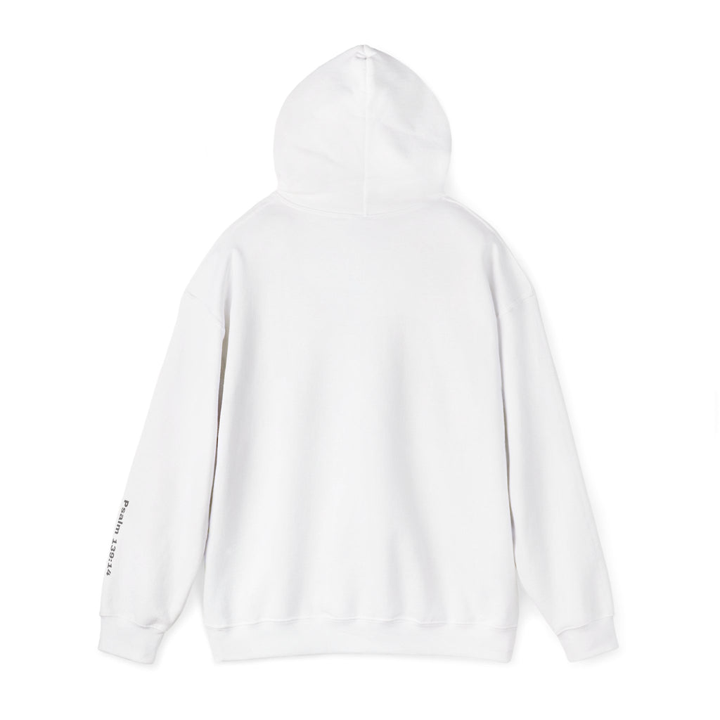 fearfully and wonderfully made, Psalm 139:14 Sleeve Hoodie