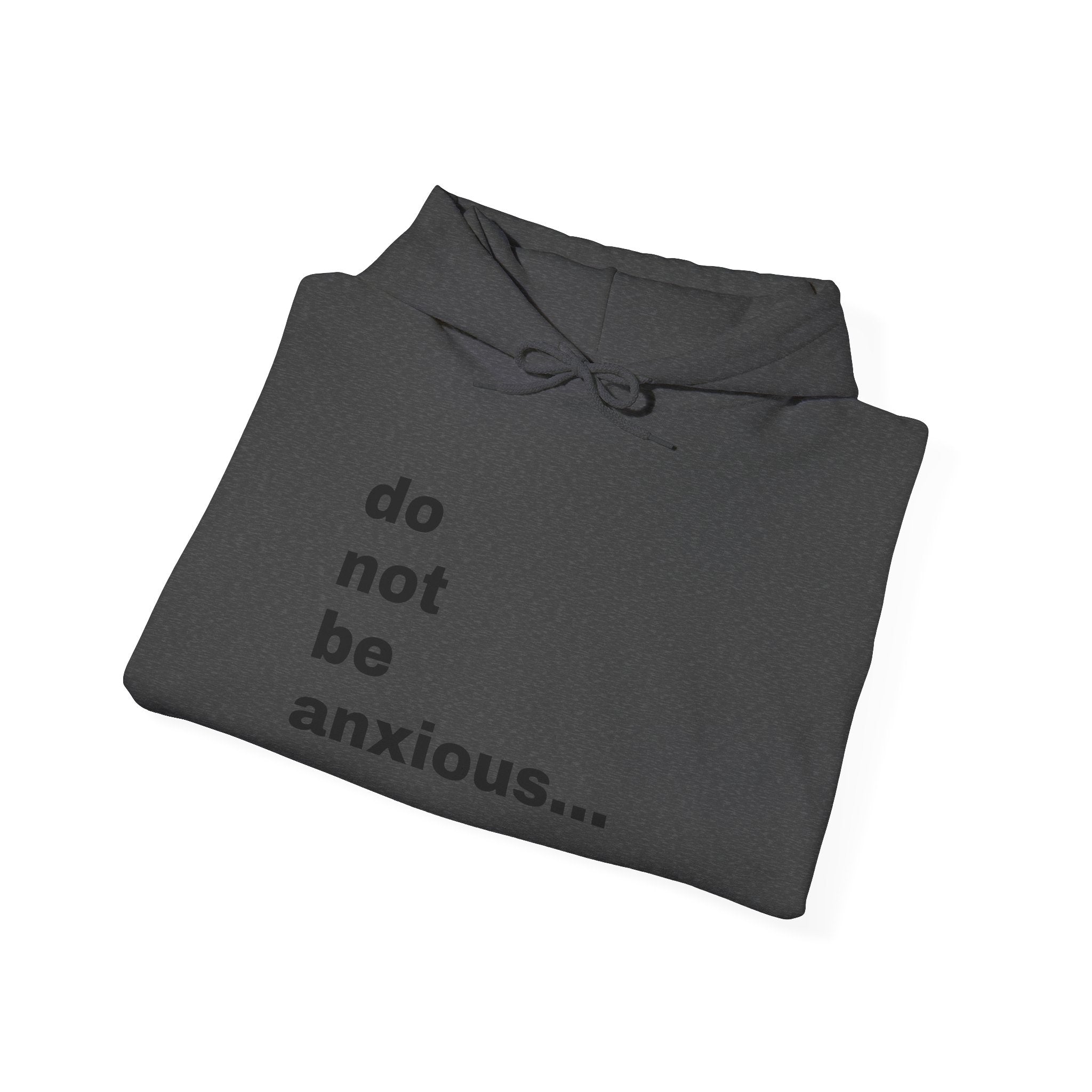 do not be anxious... Philippians 4:6-7 Sleeve Hoodie