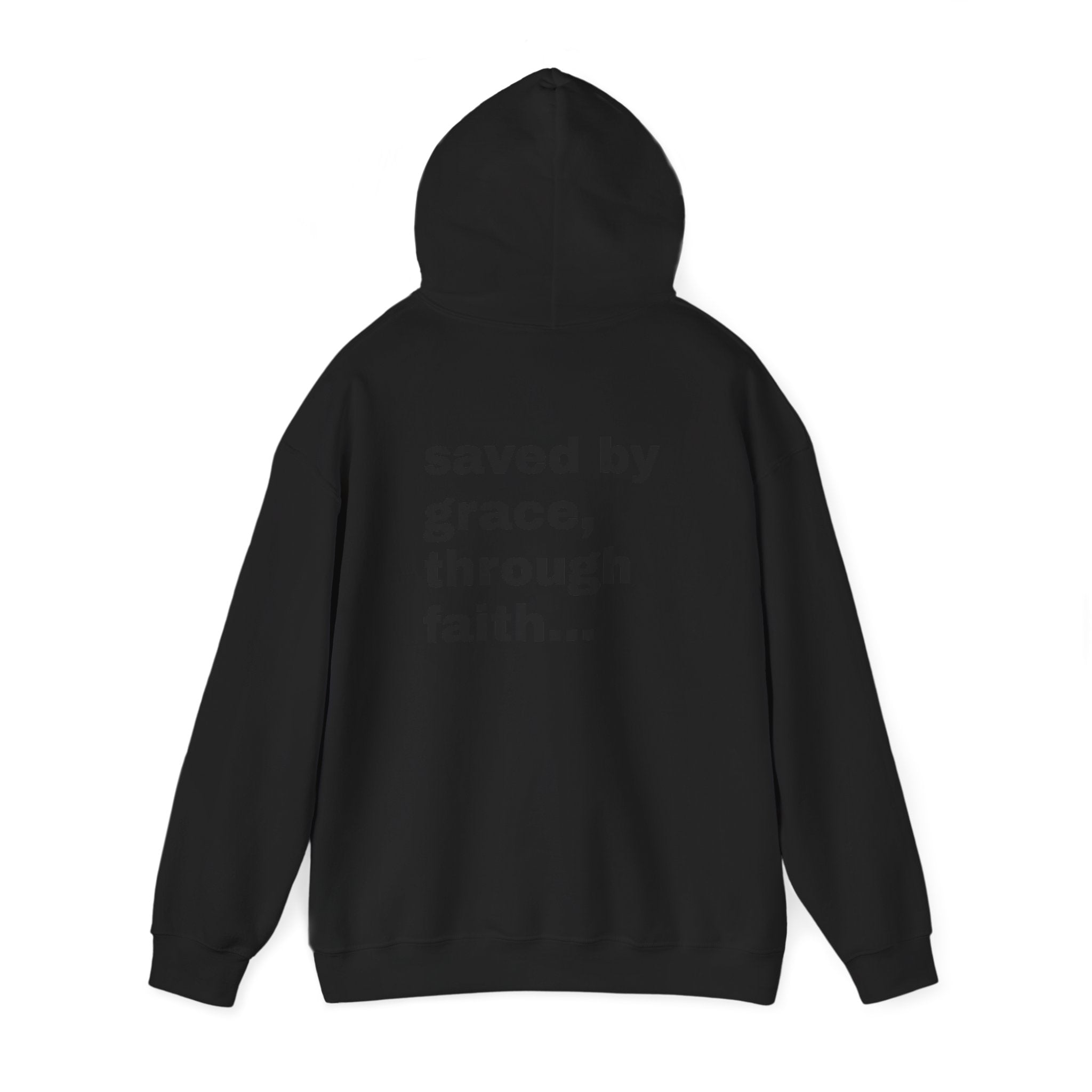 Ephesians 2:8-9, saved by grace, through faith Hoodie