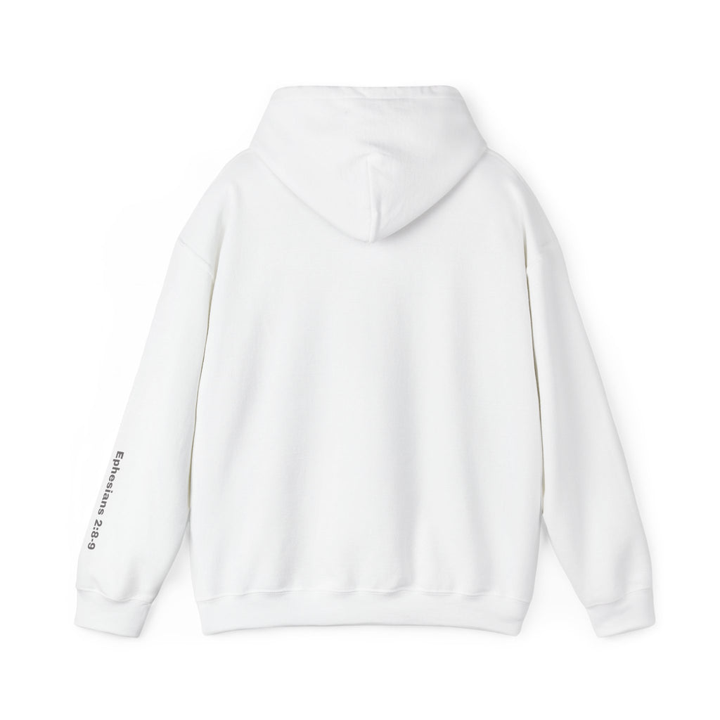 saved by grace, through faith..., Ephesians 2:8-9 Sleeve Hoodie