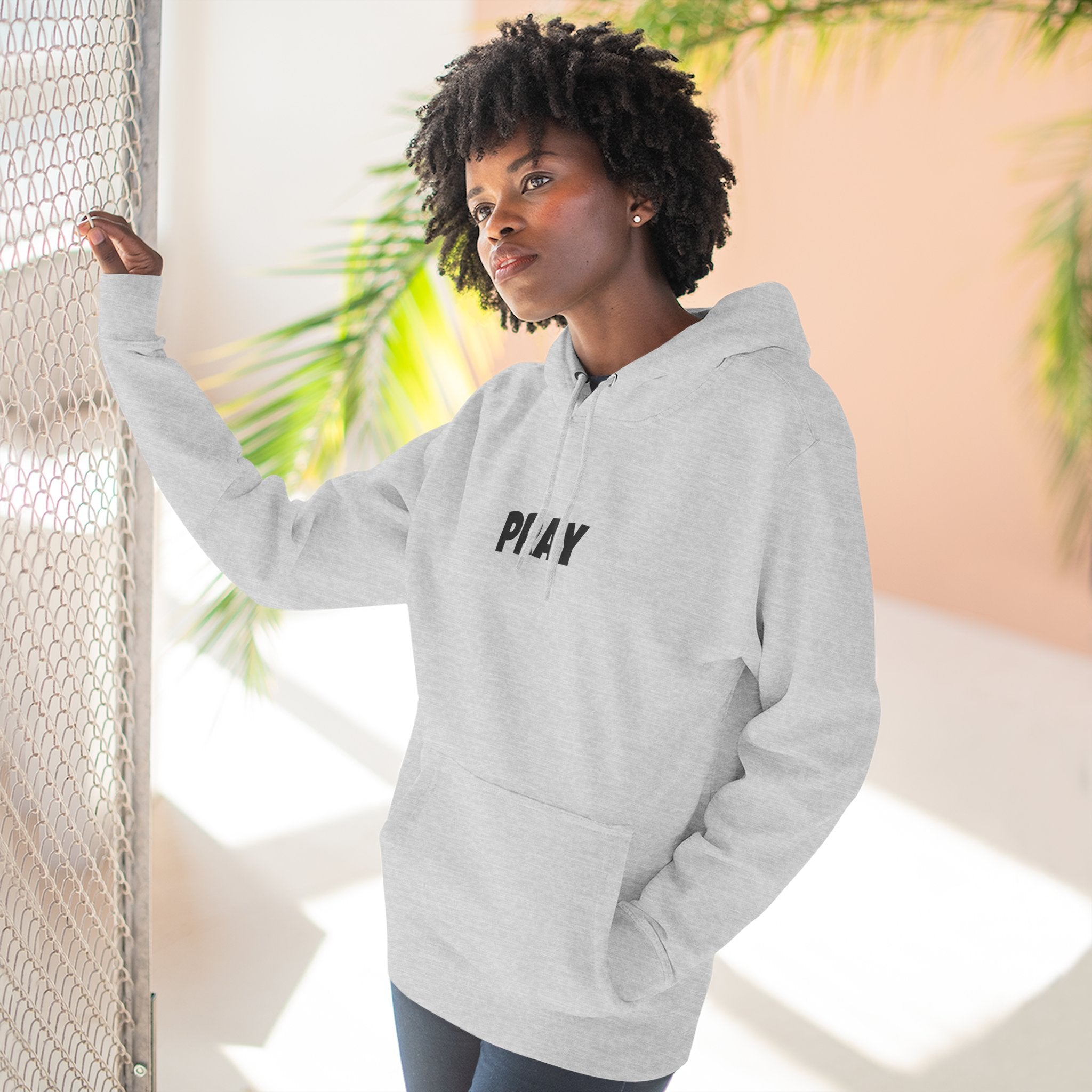 PRAY - Have you prayed about it as much as you've talked about it, Three-Panel Fleece Hoodie