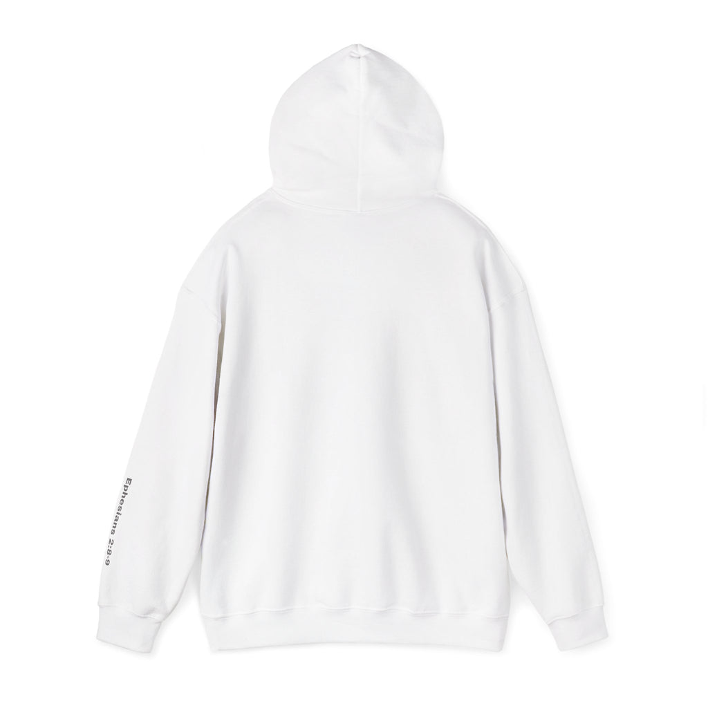 saved by grace, through faith..., Ephesians 2:8-9 Sleeve Hoodie