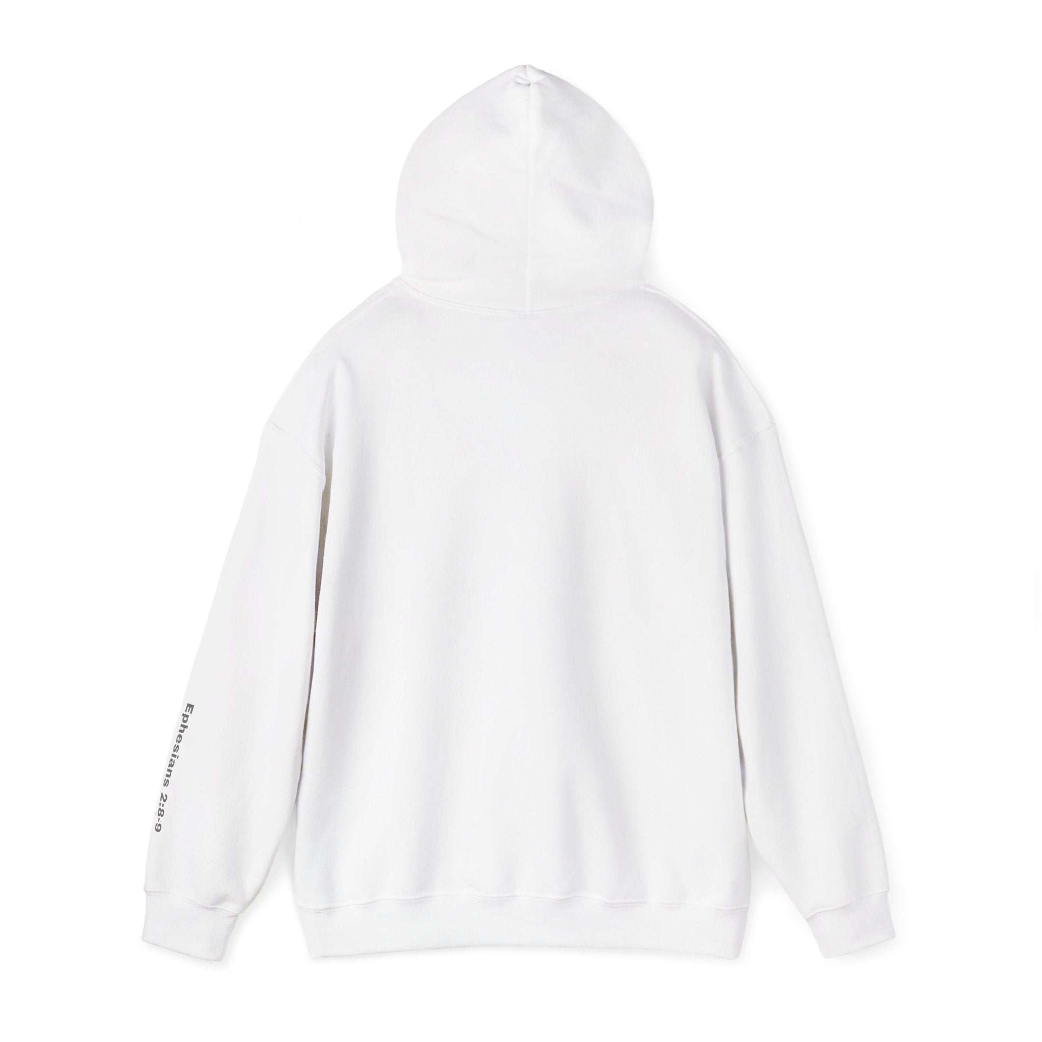 saved by grace, through faith..., Ephesians 2:8-9 Sleeve Hoodie